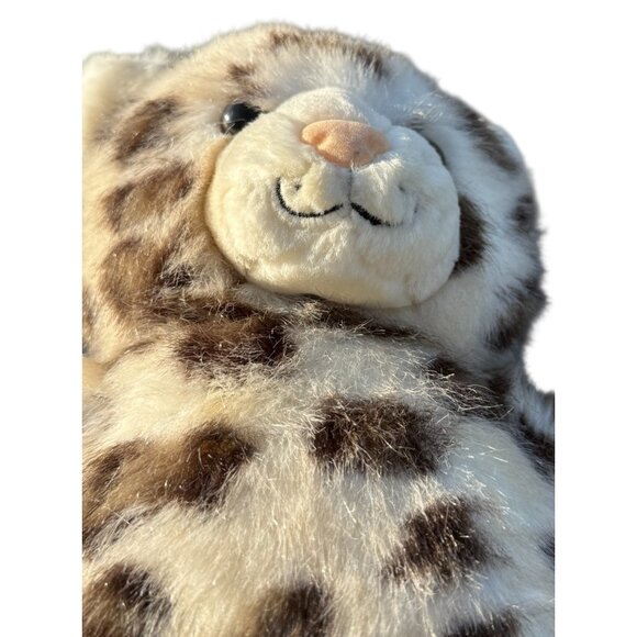 Build A Bear Sparkle Snow Leopard Plush Tinsel Fur Stuffed Support Pet Toy - Picture 11 of 16